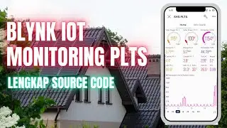 pemantauan panel surya menggunakan blynk IOT