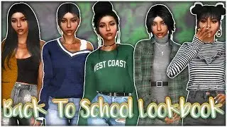 📚[CC LINKS] Back To School | SIMS 4 LOOKBOOK