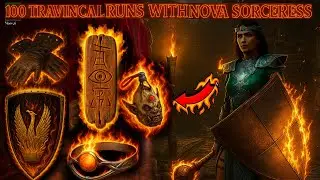100 Travincal Runs with Nova Sorceress – Fast Farming in Diablo 2 Resurrected