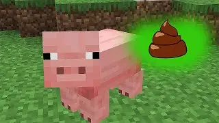 How a pig farts in minecraft