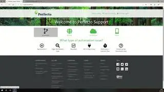 How To: Open a Chat with Perfecto Support