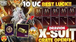 10UC Luck Dravion X Suit Crate Opening || Dravion X Suit 10 UC Opening || Dravion XSuit Trick