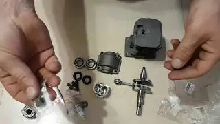 Unpacking the engine Calm with AliExpress | Chainsaw STIHL MS 180