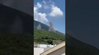 צפון ישראל: 40 שיגורי רקטות לעבר אזור הר מירון וקריית שמונה - מספר יירוטים נצפו באוויר ושאר הרקטות