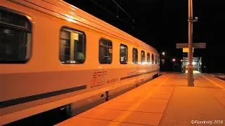 Wieczór na stacji Miechów / Evening at the Miechów station