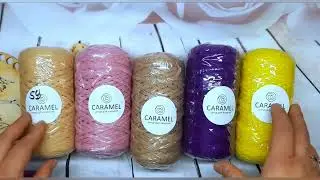 Шнур для вязания Caramel ❤️❤️❤️/обзор покупки🤗👍