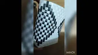 how to make a beautiful design bayong bag