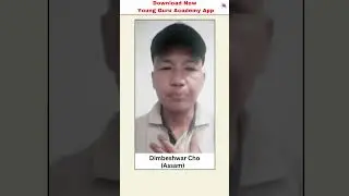 What Mr. Dimbeshwar Cho Feels About Young Guru Academy