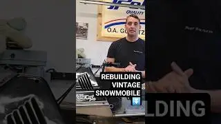 Rebuilding a Kitty Cat Kid's Snowmobile #shorts