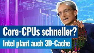 Intel plant CPUs mit eigener Art des 3D V-Cache! 😲 Prozessor-Neuheiten der #intelinnovation2023