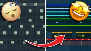 How to make unique loops from boring melodies | FL Studio Sample Tutorial German