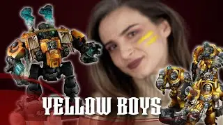Favourite YELLOW BOYS | Imperial Fists Army