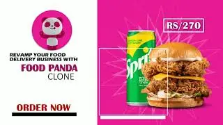 Food Panda Motion graphics Animated Burger Offer Ad| in aftereffects #aftereffects #motiongraphics
