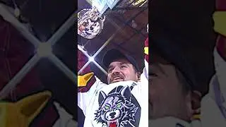 Chicago Wolves WIN 2002 Calder Cup in DOUBLE OT #throwbackthursday  #chicagowolves #hockey #ahl