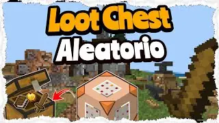 Loot Chest Aleatorio Con Comandos en Minecraft Bedrock 1.20 ☠️