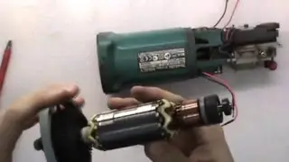 Makita уже не та. Ремонт болгарки Makita 9565CV .