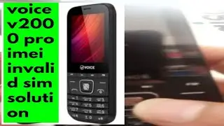 voice mobile offers the best voice v2000 pro imei change code