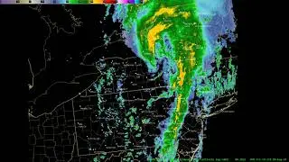 Radar Loop August 9, 2024