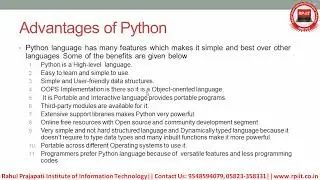2 Advantages Of Python Programming Language