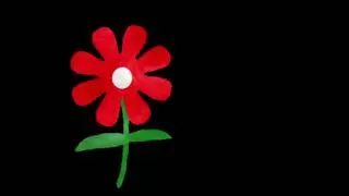 Hand Painted Flower  in After Effects