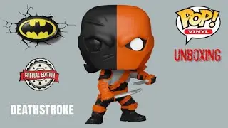 Deathstroke With Two Swords Funko  Pop Vinyl DC Batman Special Edition Exclusive