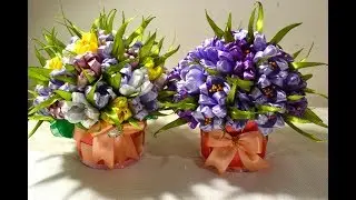 Crocuses of Ribbons Gift Tutorial