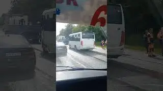 Дтп на трассе м7 под Казанью.05.08.24.Автобус и фура