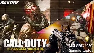 Will It Play Advanced Warfare Exo Zombies?(GTX 1650 Max-Q)