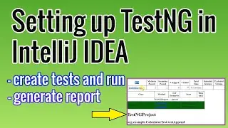 How to set up TestNG for your projects, create tests, and run in IntelliJ IDEA 20023.2?