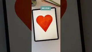 How to CREATE the PERFECT HEART in PROCREATE!  