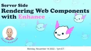 Server-side Rendering Web Components with Enhance