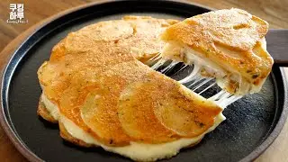 Super Crispy!! If You Have 3 Potatoes, You Must Try This Delicious Dish!!