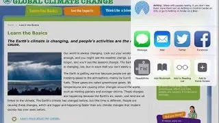 Read&Write for iPad Web Toolbar