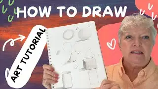 🎨 Drawing Shapes For Beginners - Creating Form With Highlights and Shadows 🖌️