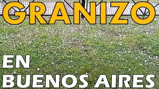 GRANIZO EN BUENOS AIRES ✨ | #granizo #granizada #granizado #lluvia