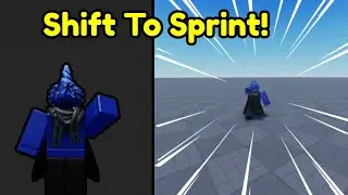 Shift To Sprint With FOV Changing | Roblox Studio