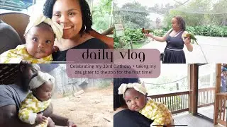 Taking My Daughter to the Zoo For the First Time + Celebrating my 33rd Birthday