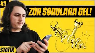 3) (ZOR SORULAR) Statik | Kuvvet Sistemleri (Force Systems) #3 Statics Chapter 2 (21-30)