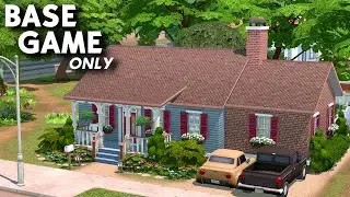 Cozy 3 Bedroom Family Home - The Sims 4 Speed Build - Base Game Only Save File