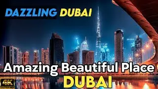Dazzling Dubai.Amazing Beautiful Place Visit In Dubai 2022.  4K
