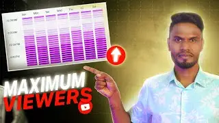 how to check maximum viewers  online on YouTube | see when more audience is online on YouTube |