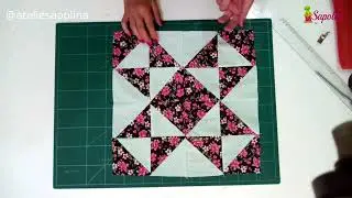 BLOCO PATCHWORK MUITO FÁCIL E LINDO - INICIANTE