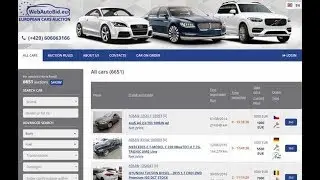 Auto aukce WebAutoBid.eu