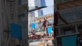 He Was Dunking EVERYTHING @nike  #NikeLA