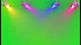 Greenscreen | Party Lights 🚨 #greenscreen #party #lights #lightshow #greenscreenvideo #fyp