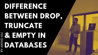 DIFFERENCE BETWEEN DROP DELETE AND EMPTY DATABASE