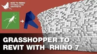 The best way to convert Grasshopper geometry to Revit with Rhino Inside and Rhino 7