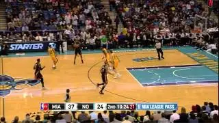 LeBron James 36 points (6 consecutive 3 pointers) vs New Orleans Hornets full highlights 03/29/13 HD