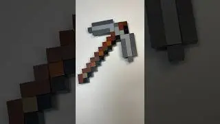Lego Minecraft Iron Pickaxe(tutorial) #lego