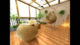 Balcony design ideas | Balcony garden | Floor & Wall tiles by Twyford